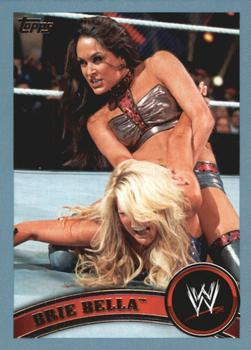 2011 Topps WWE - Blue #41 Brie Bella Front