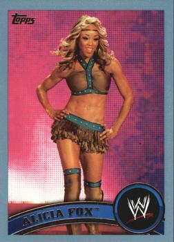 2011 Topps WWE - Blue #45 Vickie Guerrero Front