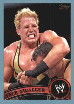 2011 Topps WWE - Blue #49 Jack Swagger Front