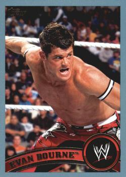 2011 Topps WWE - Blue #53 Evan Bourne Front