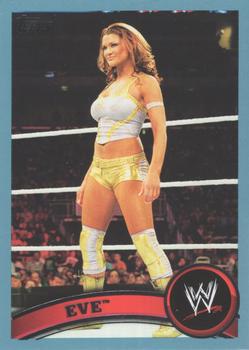 2011 Topps WWE - Blue #76 Eve Front