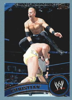 2011 Topps WWE - Blue #79 Christian Front