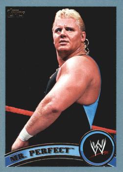 2011 Topps WWE - Blue #93 Mr. Perfect Curt Hennig Front