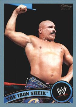 2011 Topps WWE - Blue #94 The Iron Sheik Front