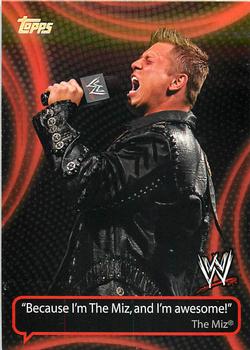 2011 Topps WWE - Catchy Phrases #CP-2 The Miz Front