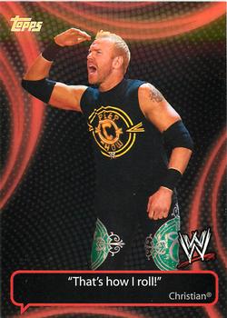2011 Topps WWE - Catchy Phrases #CP-7 Christian Front