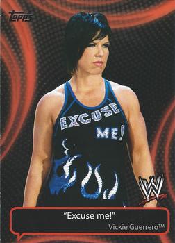 2011 Topps WWE - Catchy Phrases #CP-10 Vickie Guerrero Front