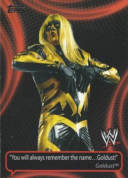 2011 Topps WWE - Catchy Phrases #CP-9 Goldust Front