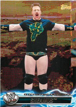 2011 Topps WWE - Electrifying Entrances #EE-10 Sheamus Front