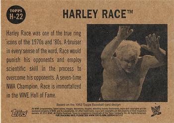 2011 Topps WWE - Heritage #H-22 Harley Race Back