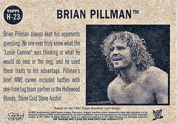 2011 Topps WWE - Heritage #H-23 Brian Pillman Back