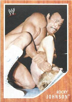 2011 Topps WWE - Heritage #H-32 Rocky Johnson Front