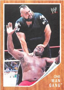 2011 Topps WWE - Heritage #H-42 One Man Gang Front