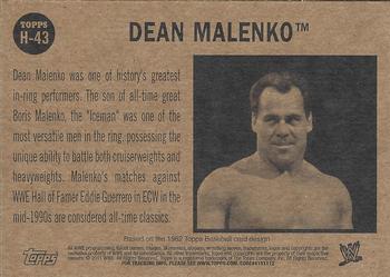 2011 Topps WWE - Heritage #H-43 Dean Malenko Back