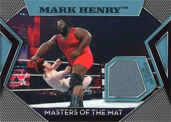 2011 Topps WWE - Masters of the Mat Relics #NNO Mark Henry Front