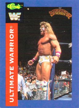 1991 Classic WWF Superstars #2 Ultimate Warrior  Front