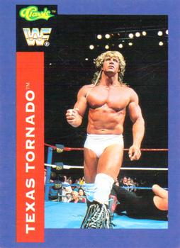 1991 Classic WWF Superstars #3 Texas Tornado  Front