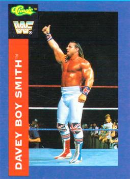 1991 Classic WWF Superstars #7 Davey Boy Smith  Front