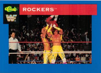 1991 Classic WWF Superstars #11 Rockers Front