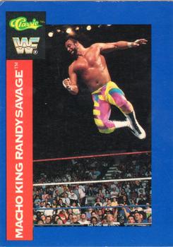 1991 Classic WWF Superstars #16 Macho King Randy Savage Front