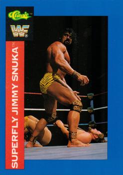 1991 Classic WWF Superstars #18 Superfly Jimmy Snuka  Front