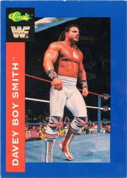 1991 Classic WWF Superstars #19 Davey Boy Smith  Front