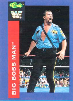 1991 Classic WWF Superstars #25 Big Boss Man  Front