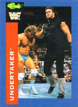 1991 Classic WWF Superstars #30 Undertaker  Front