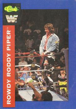 1991 Classic WWF Superstars #31 Rowdy Roddy Piper  Front