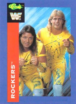 1991 Classic WWF Superstars #44 Rockers Front