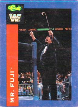 1991 Classic WWF Superstars #47 Mr. Fuji  Front