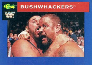 1991 Classic WWF Superstars #50 Bushwhackers Front