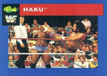 1991 Classic WWF Superstars #55 Haku  Front