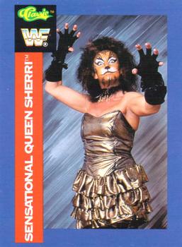 1991 Classic WWF Superstars #56 Sensational Queen Sherri  Front