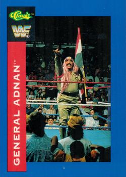 1991 Classic WWF Superstars #67 General Adnan  Front