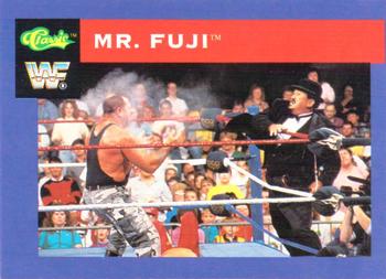 1991 Classic WWF Superstars #76 Mr. Fuji  Front
