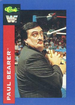 1991 Classic WWF Superstars #93 Paul Bearer  Front