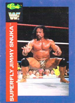 1991 Classic WWF Superstars #95 Superfly Jimmy Snuka  Front