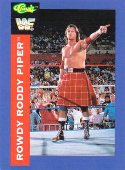 1991 Classic WWF Superstars #98 Rowdy Roddy Piper  Front