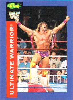1991 Classic WWF Superstars #100 Ultimate Warrior  Front