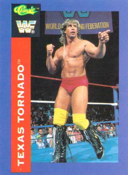 1991 Classic WWF Superstars #101 Texas Tornado Front