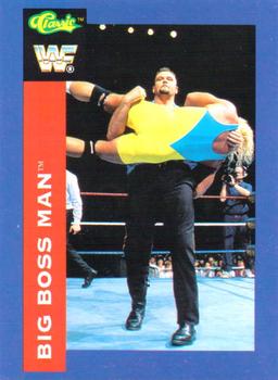 1991 Classic WWF Superstars #109 Big Boss Man Front