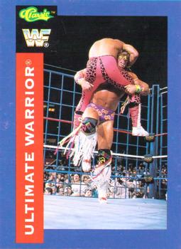 1991 Classic WWF Superstars #114 Ultimate Warrior Front