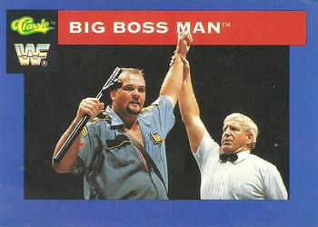 1991 Classic WWF Superstars #115 Big Boss Man Front