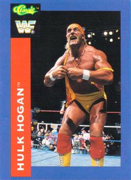 1991 Classic WWF Superstars #123 Hulk Hogan Front