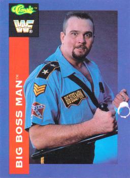 1991 Classic WWF Superstars #125 Big Boss Man Front