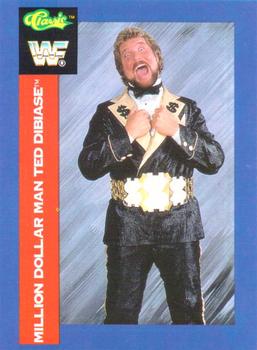 1991 Classic WWF Superstars #132 Million Dollar Man Ted DiBiase Front