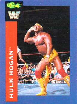 1991 Classic WWF Superstars #140 Hulk Hogan Front