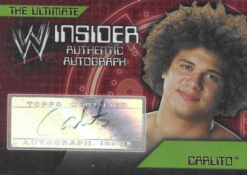 2006 Topps WWE Insider - Autographs #NNO Carlito  Front
