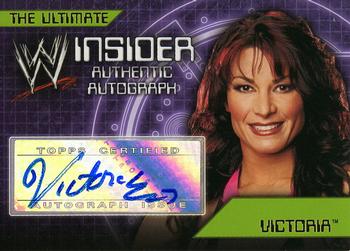 2006 Topps WWE Insider - Autographs #NNO Victoria  Front